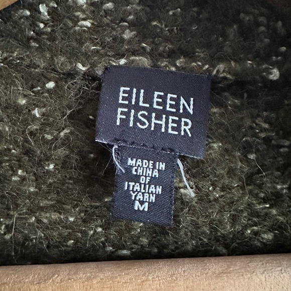 Eileen Fisher warm sweater jacket sz Med - Picture 3 of 7